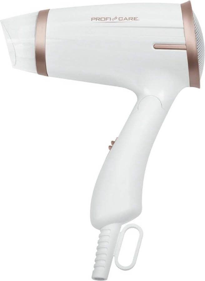 Inklapbare Föhn PC-HT 3009 met 2 Standen & 3 Temperatuurniveaus Compacte Haardroger Oververhittingsbeveiling 360° Mondstuk