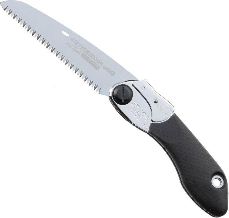Inklapbare handzaag Pocketboy 340-13 130 mm middelgrote zaagtanden Zwart Eén maat