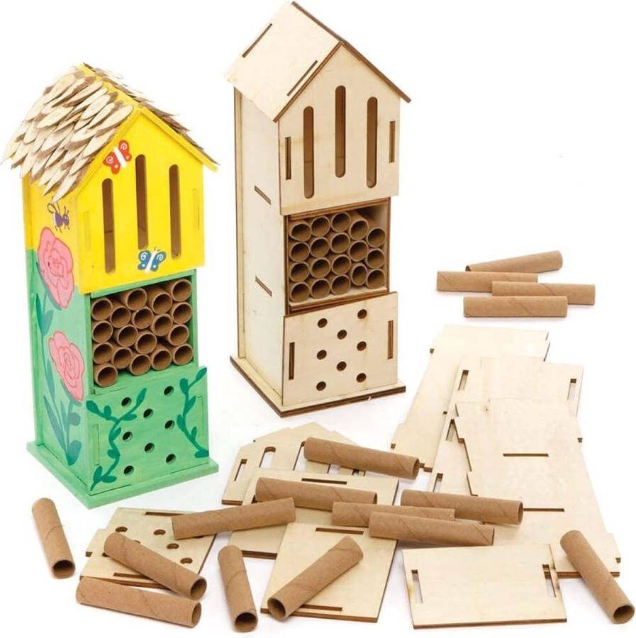 Insectenhotel bouwpakket Insectenhotels Bijenhotel Insectenhotel Must have voor in uw tuin!