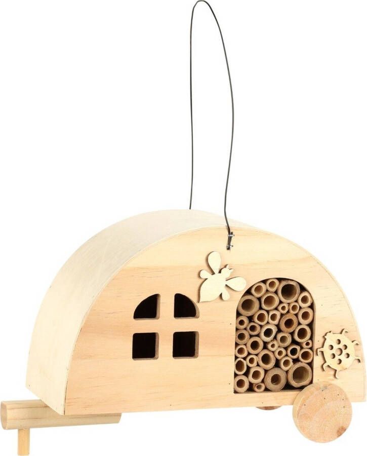 Merkloos Insectenhotel Caravan Hout 25 X 12 X 17 Cm