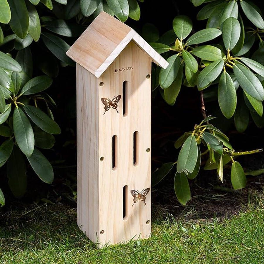 Insectenhotel Design insectenhotel met natuurlijke materiaal Voor bijen lieveheersbeestjes en vlinders Om op te hangen
