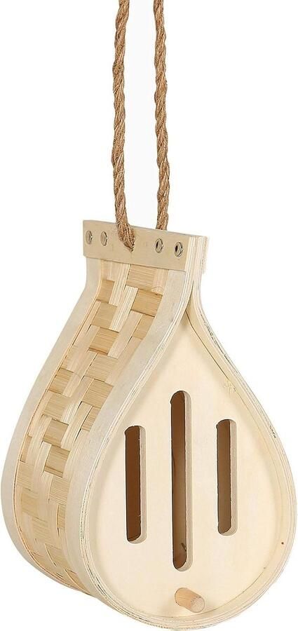 Insectenhotel Lepido 21 x 135 cm bamboe multiplex natuur