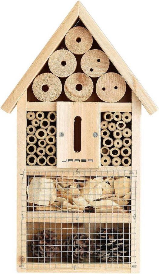 Insectenhuis bouwpakket voor insectenhotel nesthulp en bescherming voor nuttige insecten