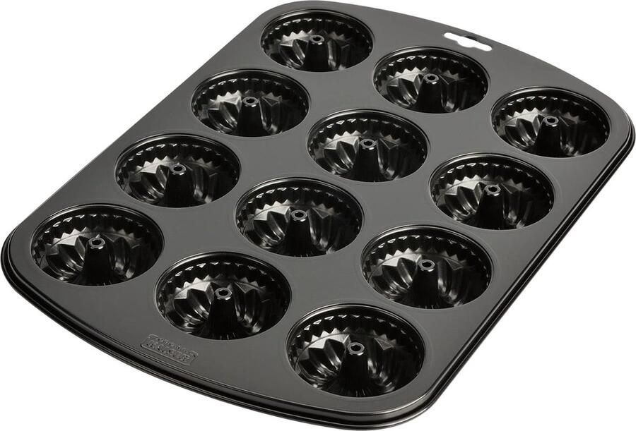 Inspiration muffinvorm voor 12 muffins standaard formaat antiaanbaklaag korte baktijd voor zoete en hartige recepten 38 x 27 cm