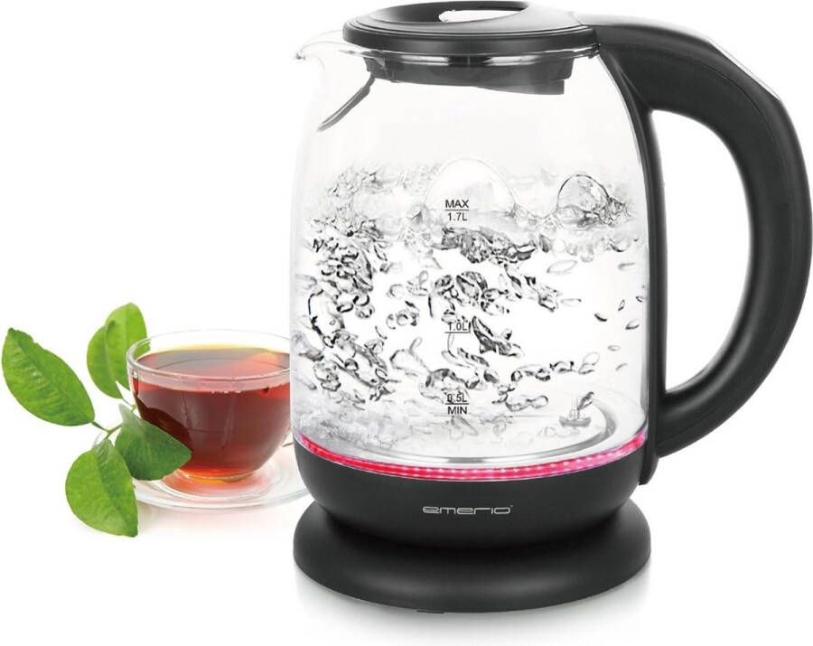 Instant Waterkoker 1.7 Liter 60-100 Graden Instelbaar RVS Basis Kleurcodering Theefilter