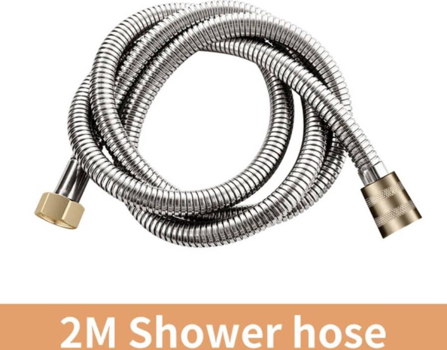 International Standard General 2M Shower Hose Bathroom Water Heater Explosion Proof Sprinkler Stainless Steel Shower Hose