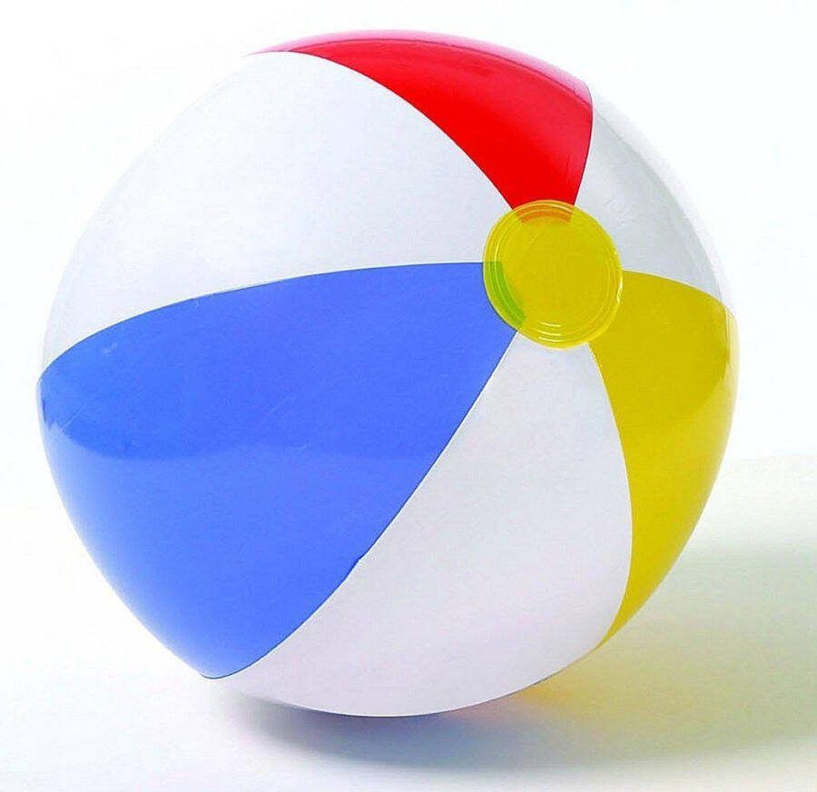 Intex 59020P Glossy Strandbal 51cm Speelgoed Zomerpret Waterpret