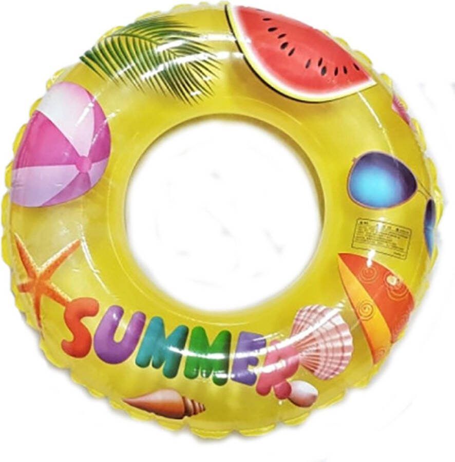 Intex Zwemband SUMMER Topical fleurige opblaasbare zwemring 70 cm -L3009