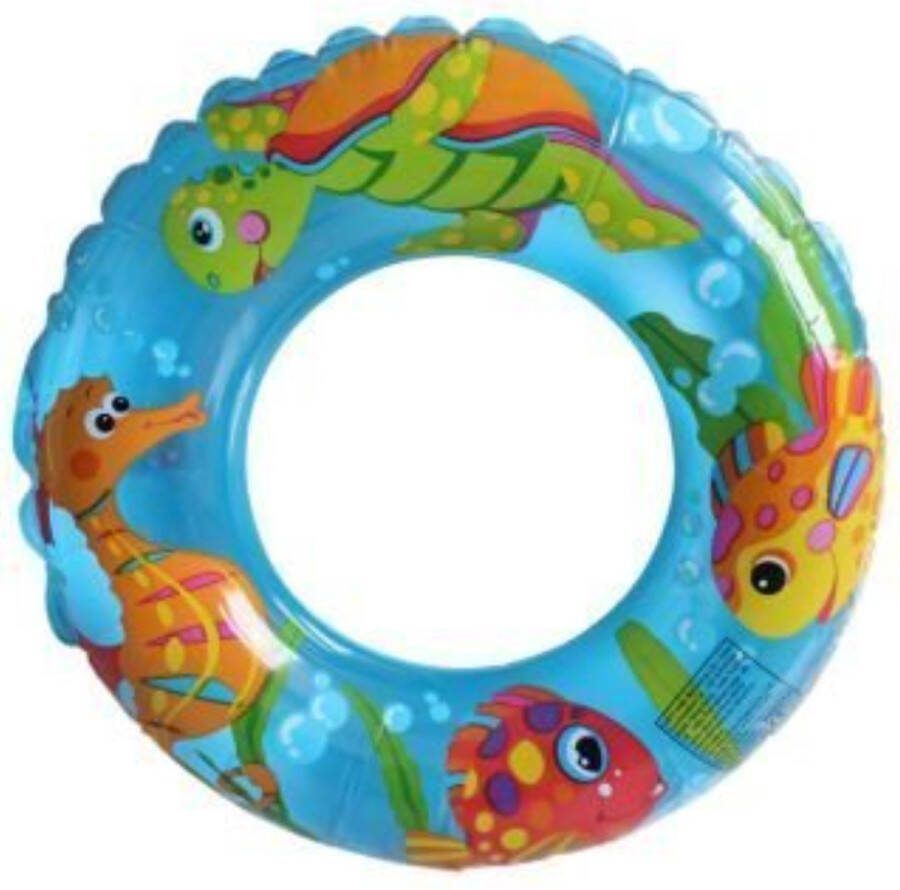Intex Zwemband Zwemring- Blauw- Zeedieren Print 61cm