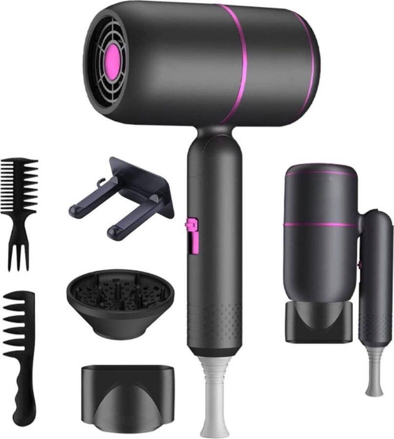 Ionische Föhn met Diffuser Professionele Föhn met Diffuser Haardroger Reis Föhn