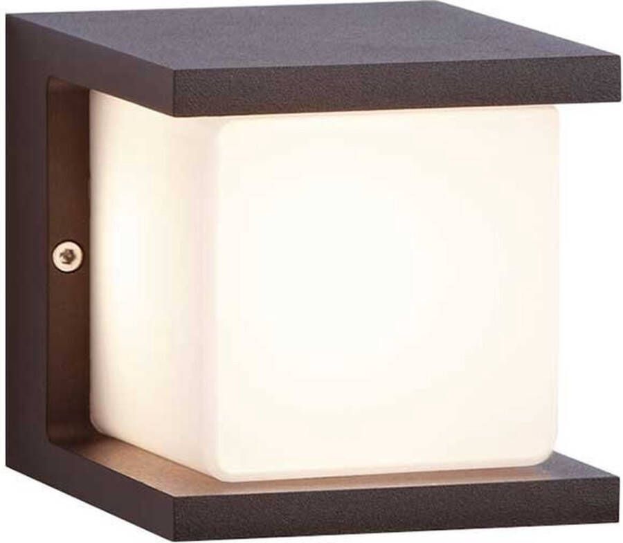 Merkloos Sans marque Artdelight Wandlamp Iserlohn Antraciet LED 10W 2700K IP54 Dimbaar > wandlamp binnen | wandlamp buiten | wandlamp antraciet | muurlamp | led lamp