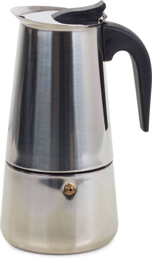 Italiaanse Espresso Percolator- Koffiemaker- Coffee Maker- Stainless Steel- 450 ml 9 Kops