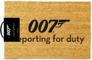 James Bond Reporting For Duty Deurmat