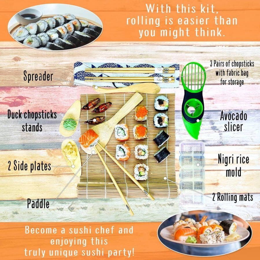 Japanse Melamine Sushi Gerechten KWALITEITS SUSHI SET
