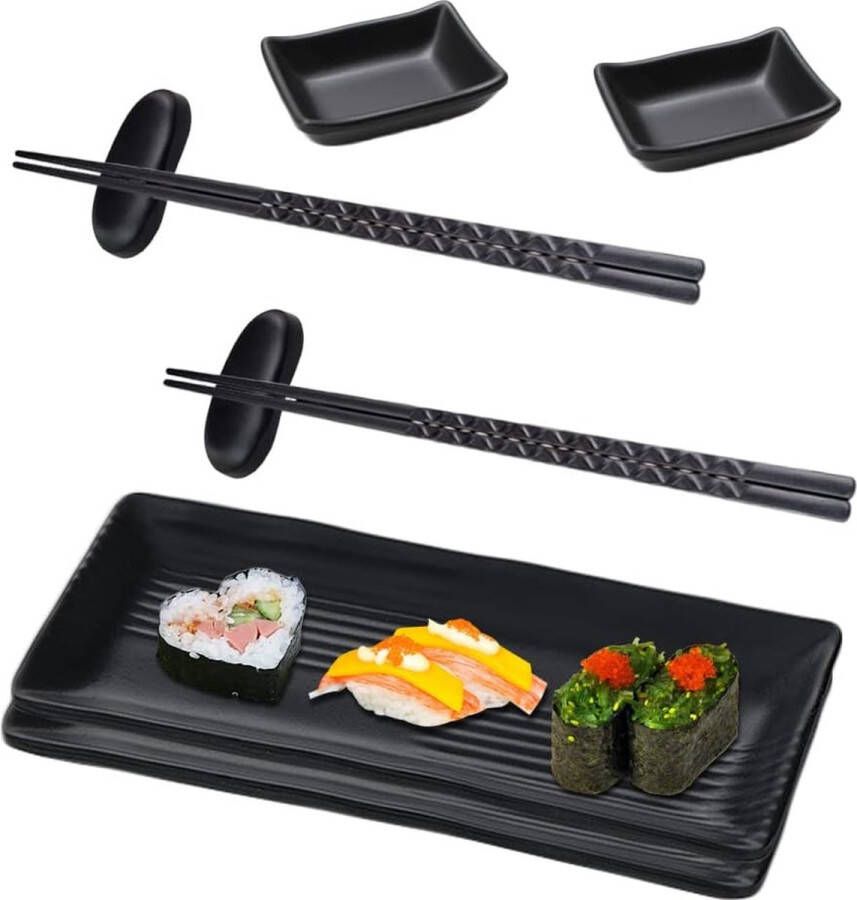 Japanse Melamine Sushi Gerechten KWALITEITS SUSHI SET