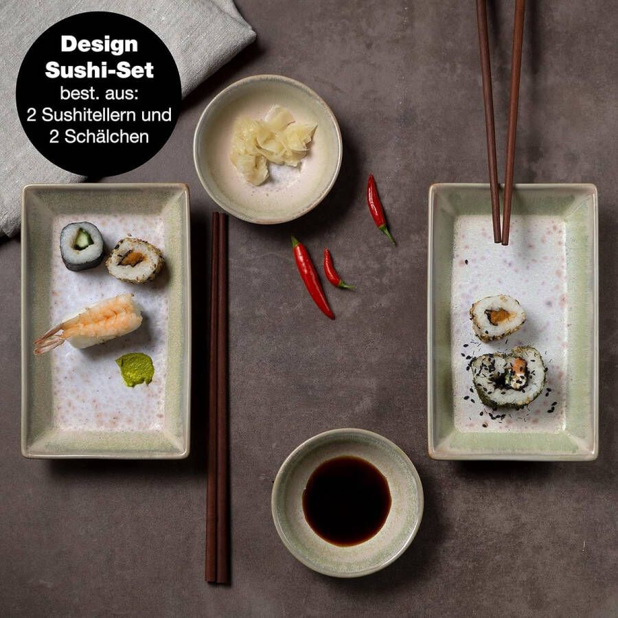 Japanse Melamine Sushi Gerechten KWALITEITS SUSHI SET