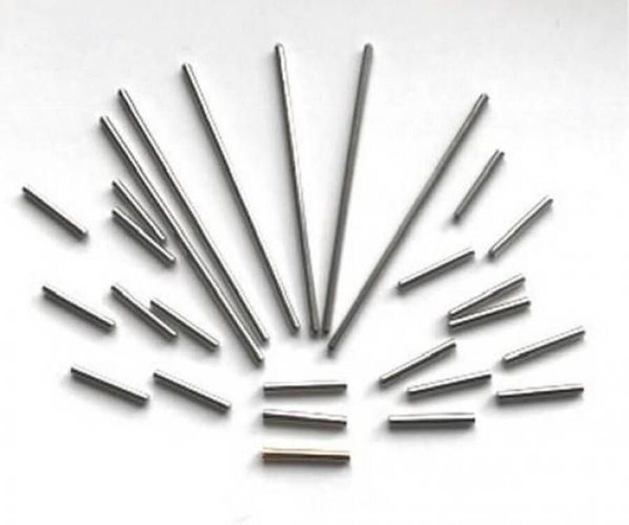 Jig Pegs metalen pennen (1x 16mm 19x 16mm 6x 60mm)