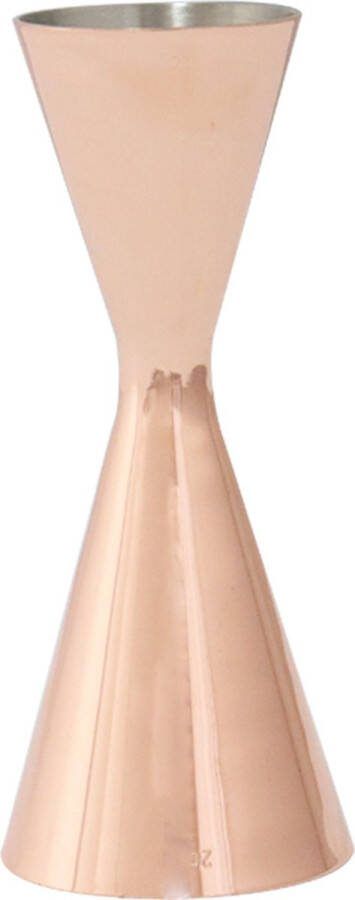 Jigger Barmaatje Slim Rosé Goud