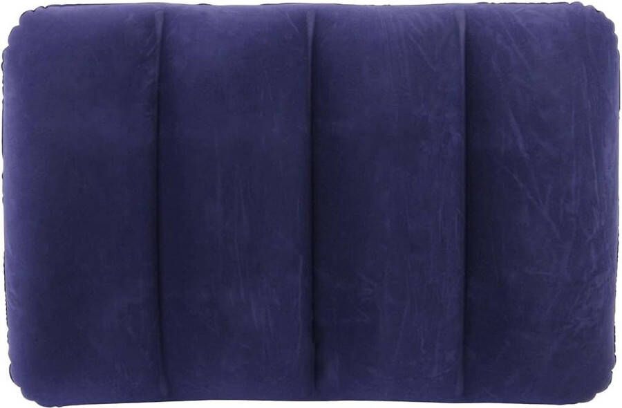 Jilong Avenli I-Beam Kussen 48x34x12 cm reiskussen luchtkussen hoofdkussen opblaasbaar velours kussen nekkussen