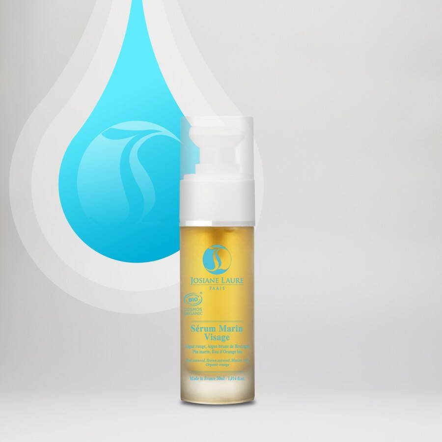 Josiane Laure Serum Marin Visage Anti Aging Organic Seaweed Face Serum ( Algen Gezichts Serum )