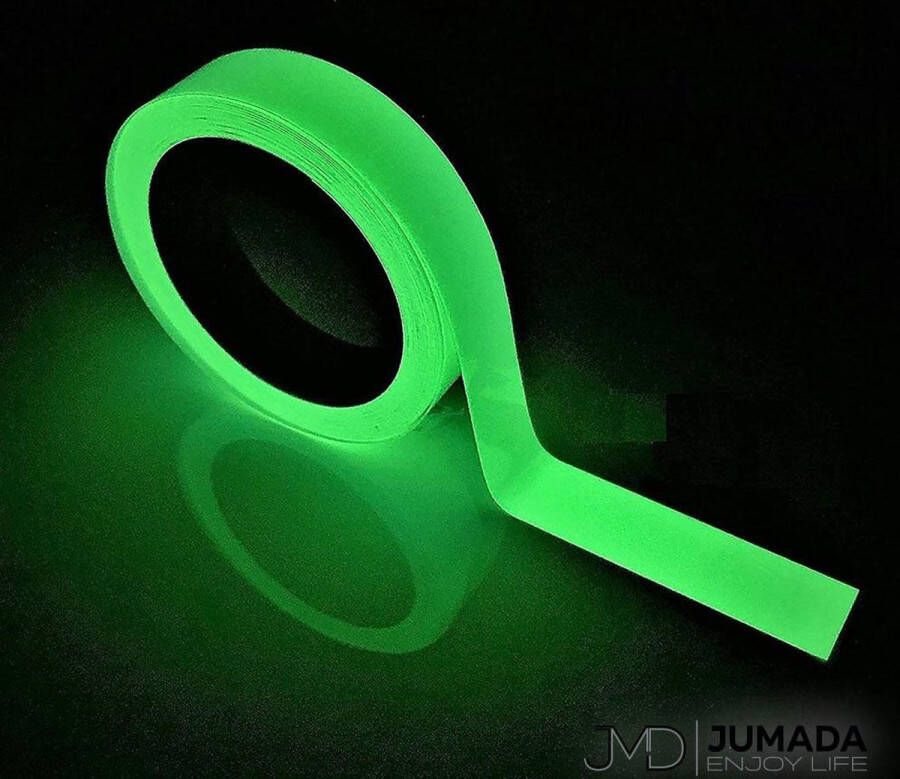 Jumada's Glow In The Dark Tape Lichtgevende Tape Reflecterende Plakband Neon Groen 10m