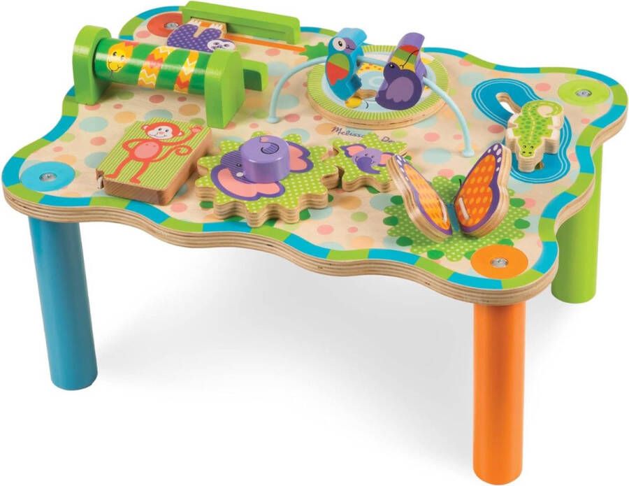Jungle Activiteitentafel Houten Speelgoed 3+ Voor Jongens En Meisjes