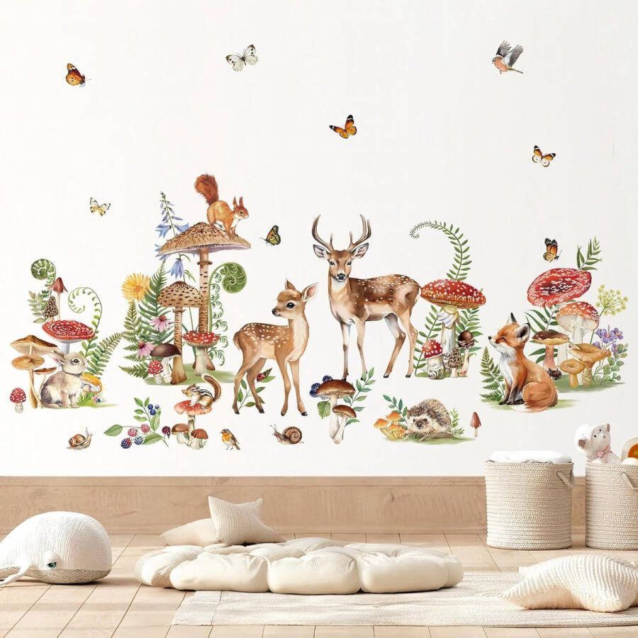 Jungle Dieren Muurstickers