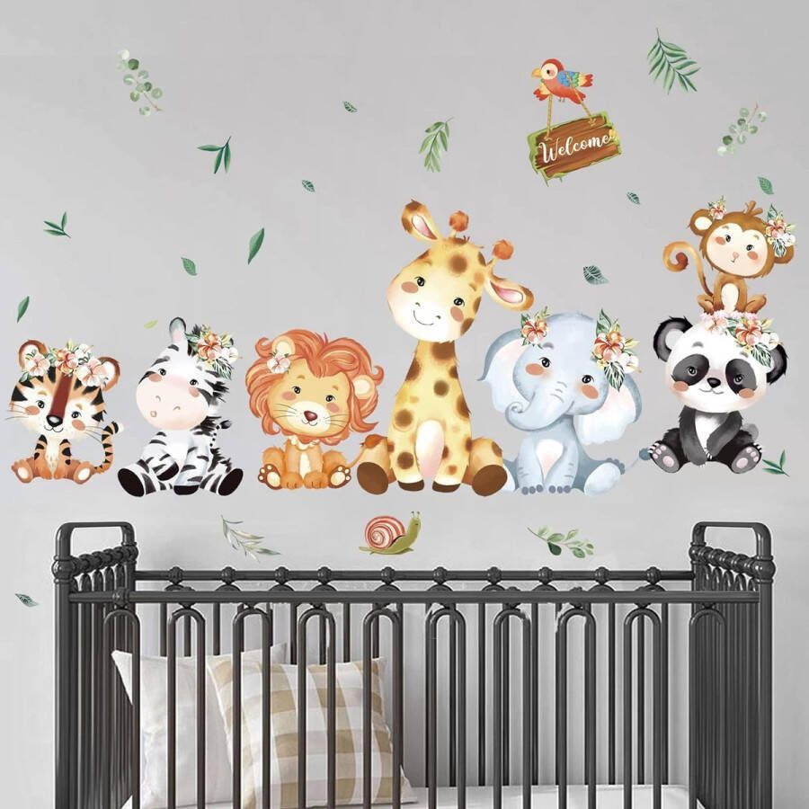 Jungle Dieren Muurstickers
