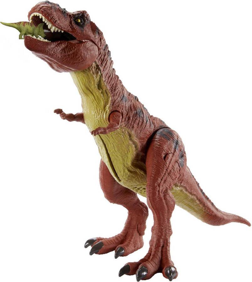 Mattel Jurassic World Tyrannosaurus Rex Met elektronische realistische structuur