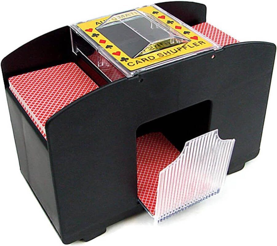 Kaartenschudder Schudmachine Kaarten schudder Elektrisch Automatisch Speelkaarten Kaartspellen Kaartenschudmachine
