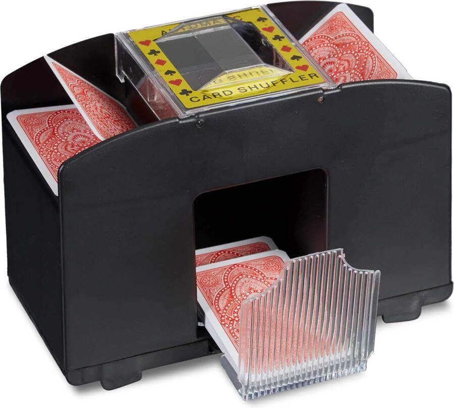 Kaartenschudder Schudmachine Kaarten schudder Elektrisch Automatisch Speelkaarten Kaartspellen Kaartenschudmachine