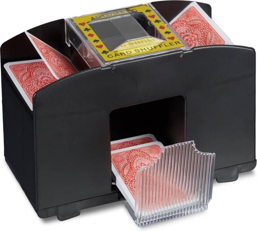 Kaartenschudder Schudmachine Kaarten schudder Elektrisch Automatisch Speelkaarten Kaartspellen Kaartenschudmachine