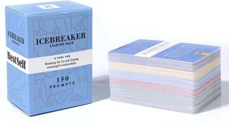 Kaartspel Icebreaker Kennis maken en diepere gesprekken Daten Drankspel Kaart Spel Communicatie Het ijs breken