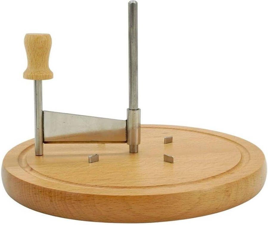 Kaascantharl met houten blad Roterende kaassnijder Topkwaliteit 22 x 125 cm
