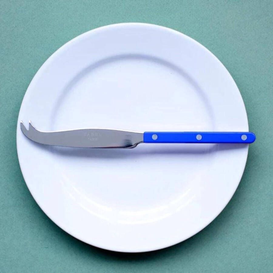 Kaasmes 24 cm Voor alle kaassoorten Roestvrij staal en nylon Vaatwasmachinebestendig Ultramarine