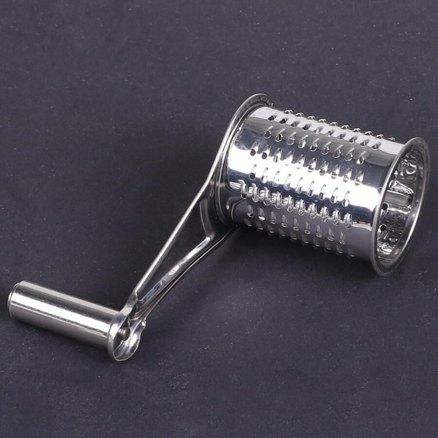 Kaasrasp Rotary Handheld Roterende Metaal Shredder Noten Groenten RVS Keuken Craft Verwisselbare Hand held kaasmolen