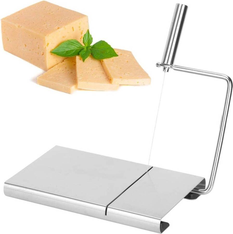 Kaasschaaf Huishoudelijke roestvrijstalen kaashambotersnijder met snijdraad Keukenaccesso Koken Serveerbakgereedschap