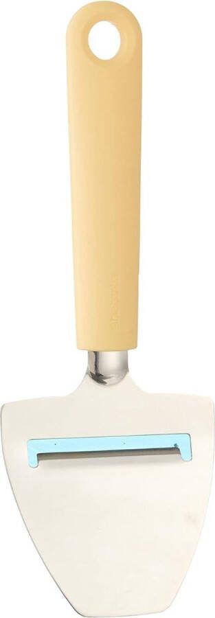 Kaasschaaf Kaasmes Kaassnijder Roestvrijstaal Vanilla Geel