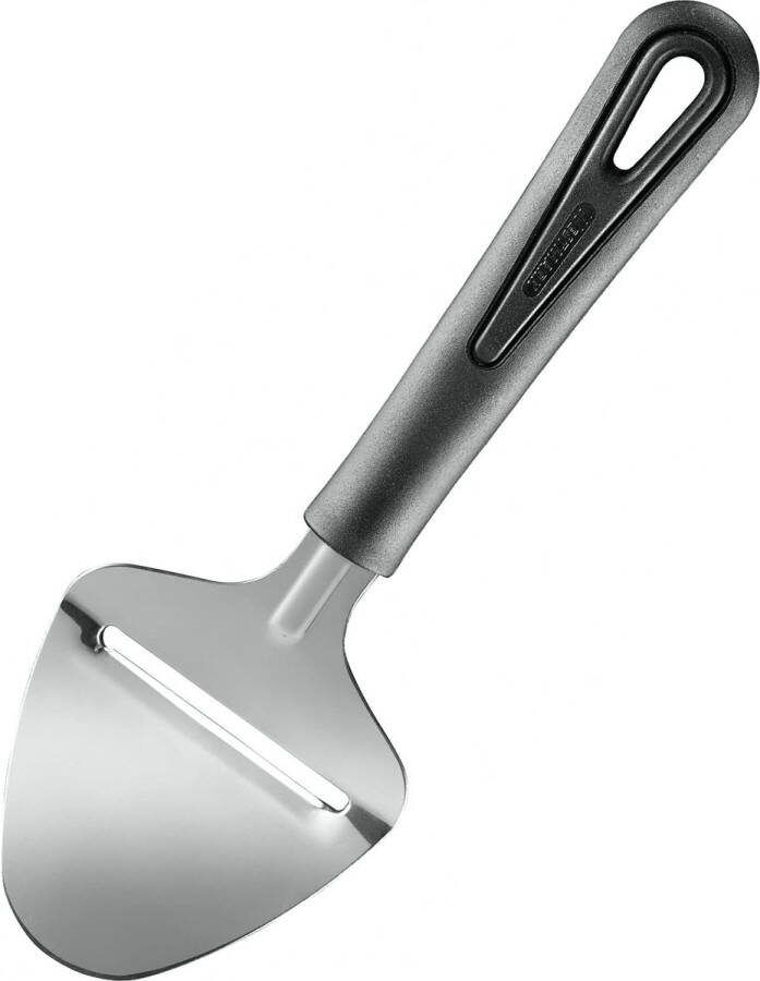Kaasschaaf voor harde kaas snijbreedte: 5 cm lengte: 21 cm roestvrij staal kunststof Gentle zwart 28262270