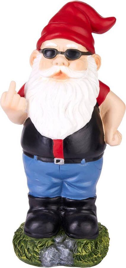 Kabouter Middelvinger Kabouter Tuinkabouter Grappig Tuinkabouter Middelvinger Kabouter Beeld Kabouter Fuck You
