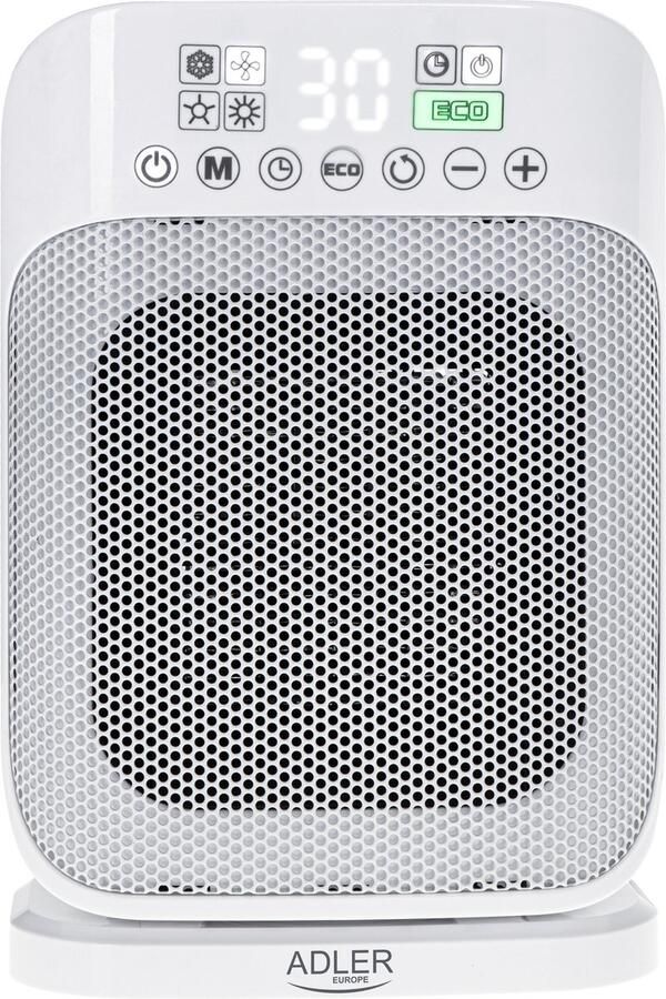 Kachel Keramische kachel 1500W Led scherm Modern Design Timer Oververhittingsbeveiliging Afstandsbediening