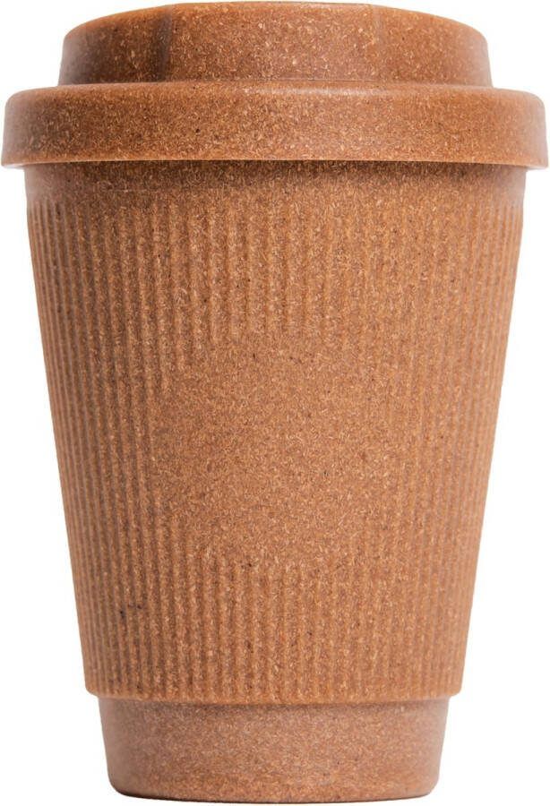 Kaffeeform Weducer Cup Essential Nutmeg 300 ML Herbruikbare koffiebeker Lichtgewicht Vaatwasmachinevriendelijk