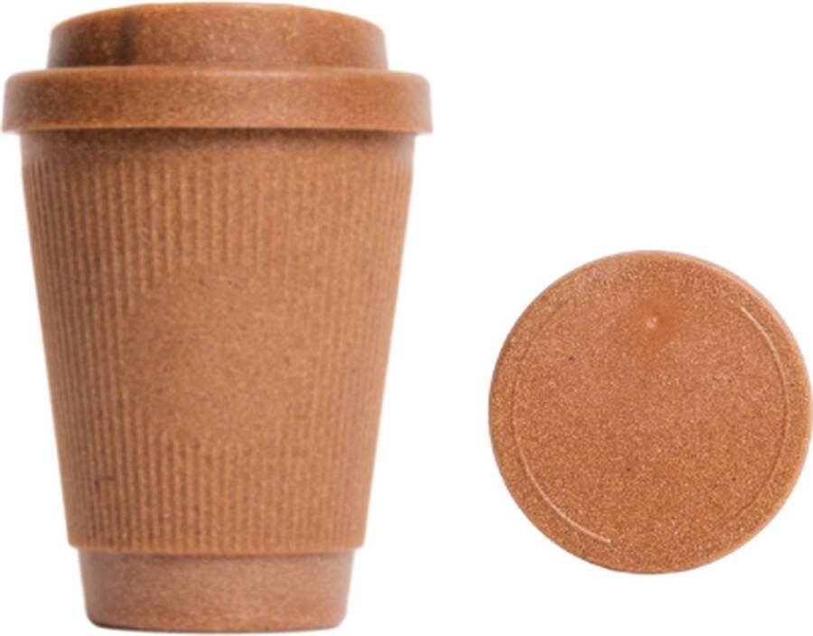 Kaffeeform Weducer Cup Essential Nutmeg Herbruikbare koffiebeker 300 ML Warmte-isolerend Lichtgewicht Vaatwasmachinevriendelijk
