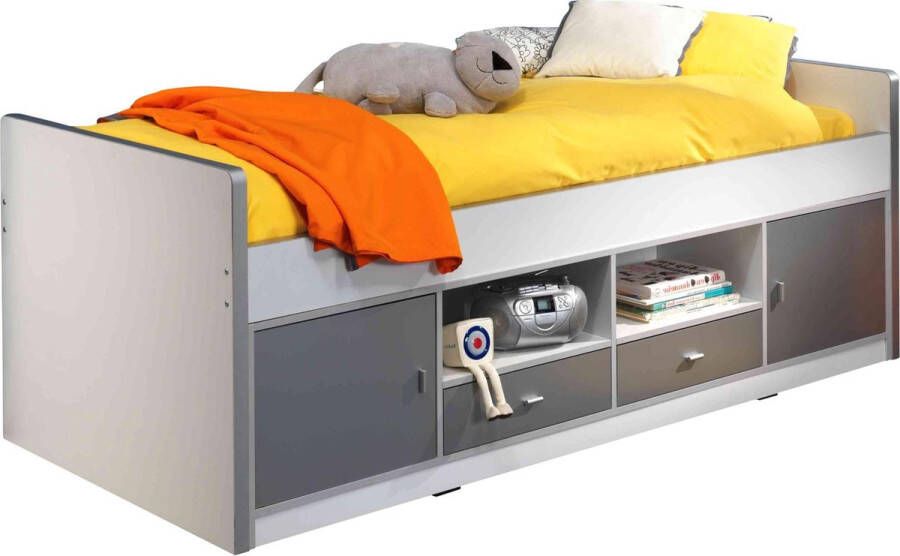 Kajuitbed Evi Zwart Hoogte 77 cm