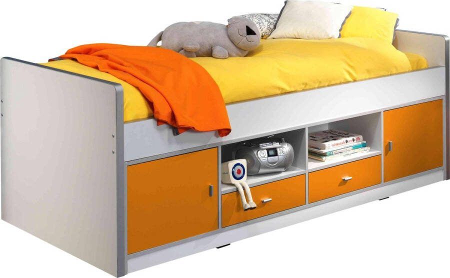 Kajuitbed Evi Oranje Hoogte 77 cm