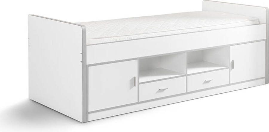 Kajuitbed Evi Wit Hoogte 78.5 cm