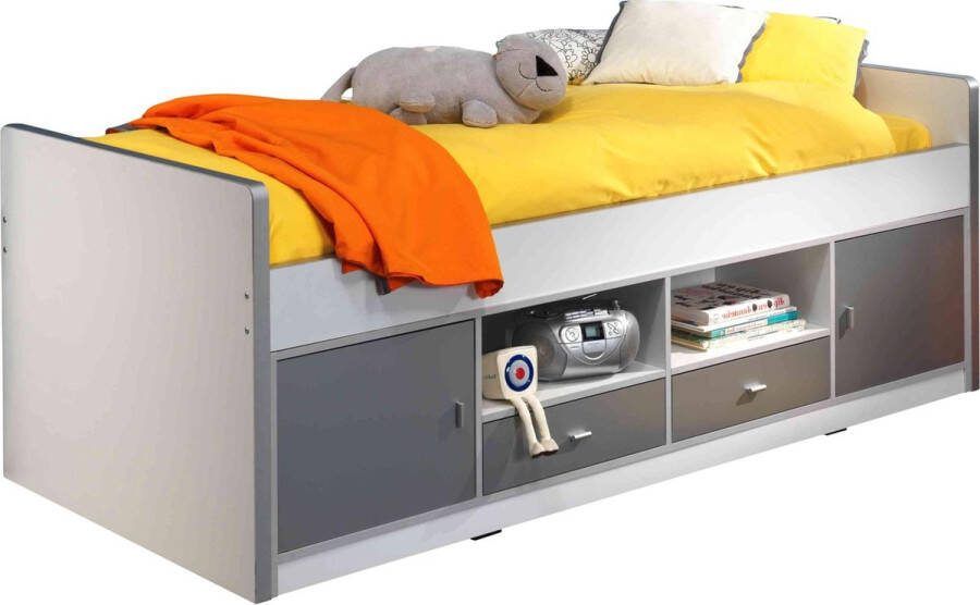 Kajuitbed Evi Zwart Hoogte 77 cm