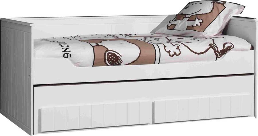 Kajuitbed Luuk Wit MDF Hoogte 88 cm