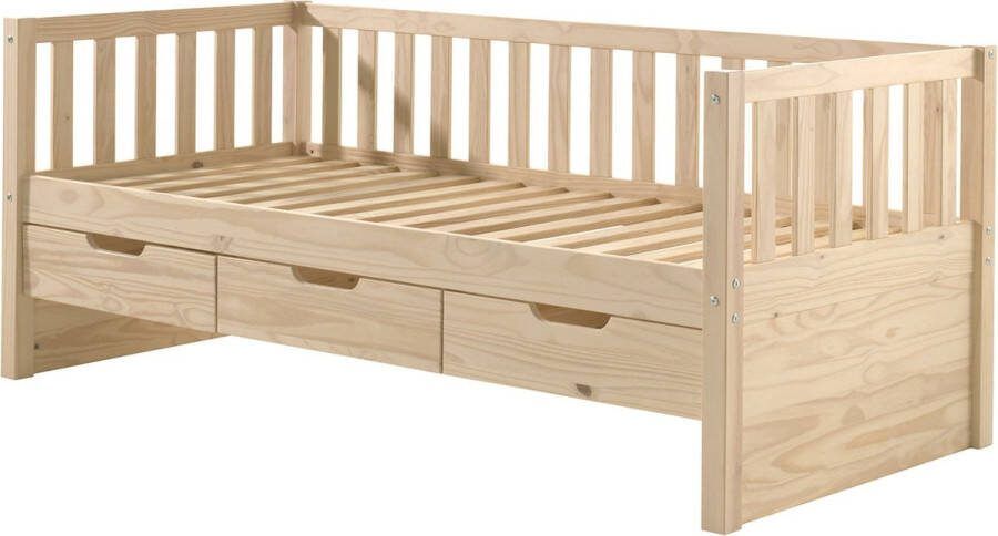 Kajuitbed Seppe Grenen Hoogte 85.5 cm