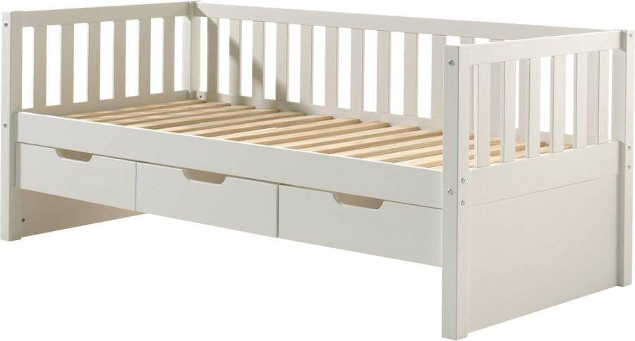 Kajuitbed Seppe Wit Hoogte 85.5 cm